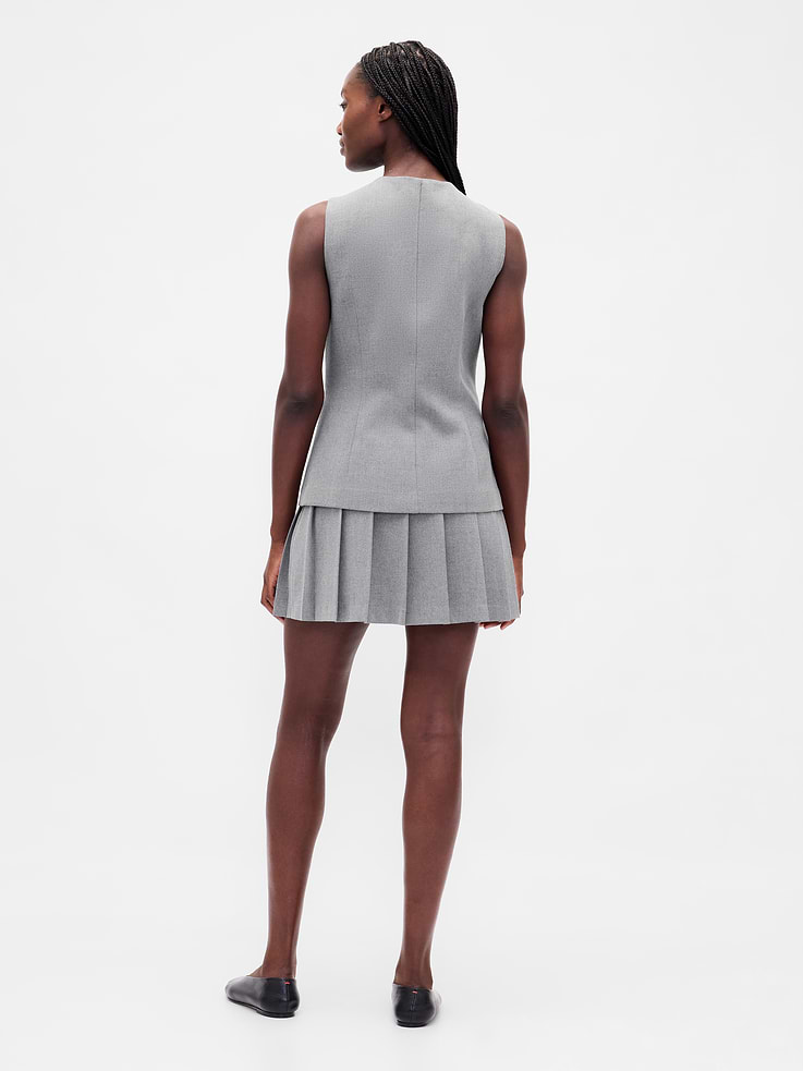 Image number 2 showing, Pleated Mini Skort