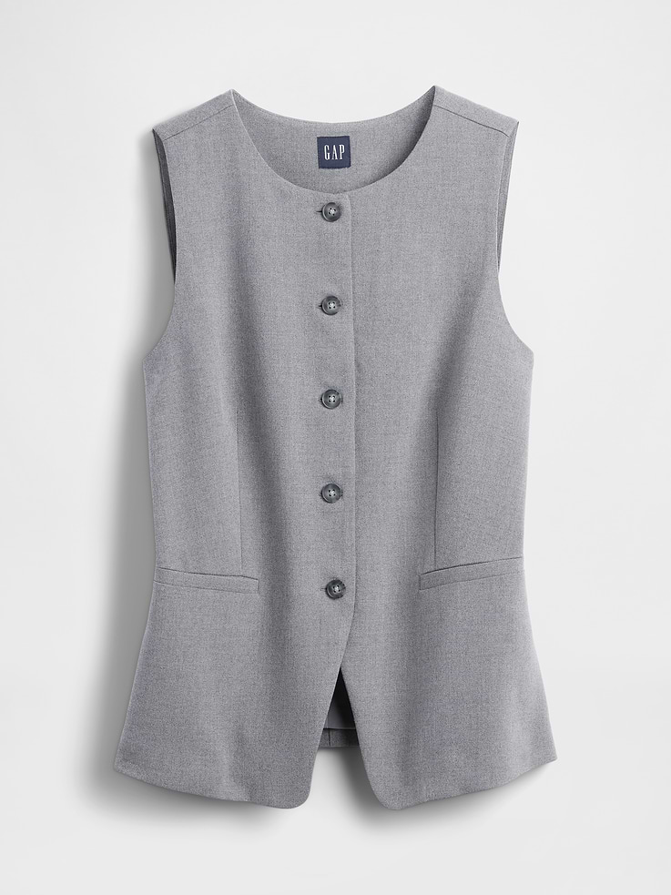 Image number 6 showing, High-Neck Vest