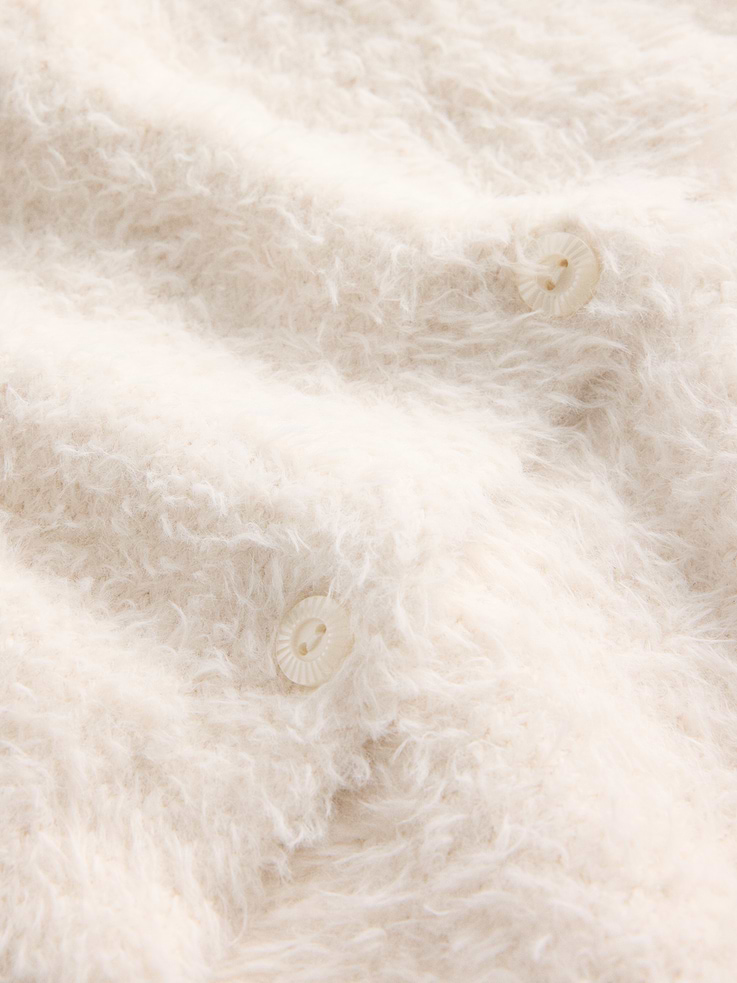 Image number 5 showing, Kids Eyelash Cardigan Sweater
