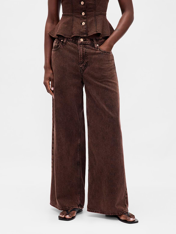 Mid Rise UltraSoft Baggy Jeans