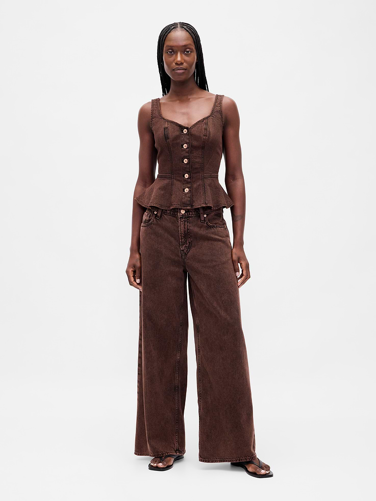 Image number 1 showing, Mid Rise UltraSoft Baggy Jeans