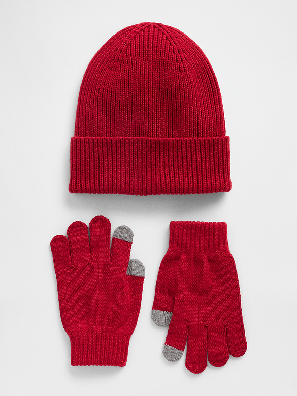 Ensemble bonnet et gants pour Enfant