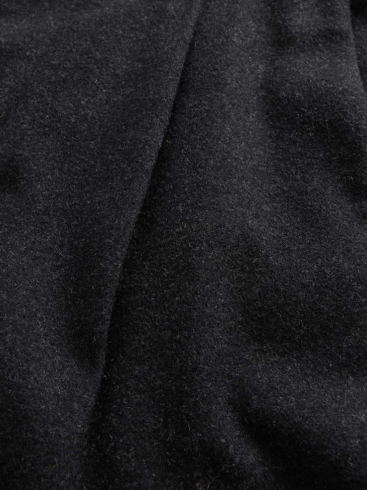 Image number 5 showing, Wool-Blend Relaxed Straight Trousers