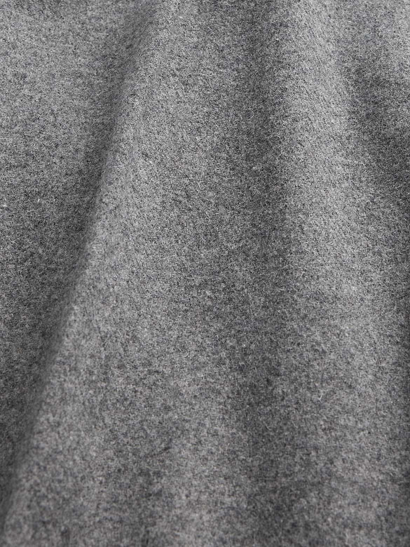 Wool-Blend Relaxed Straight Trousers