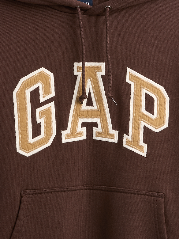 Adult Extra Heavyweight French Terry Oversized Logo Hoodie