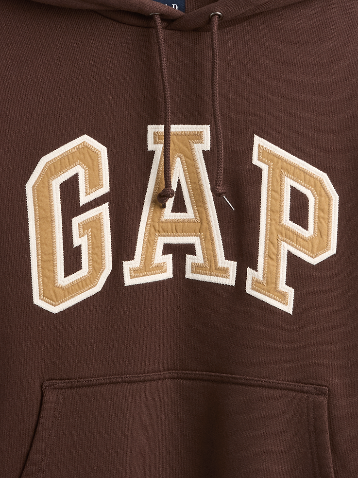 Image number 4 showing, Adult Extra Heavyweight French Terry Oversized Logo Hoodie