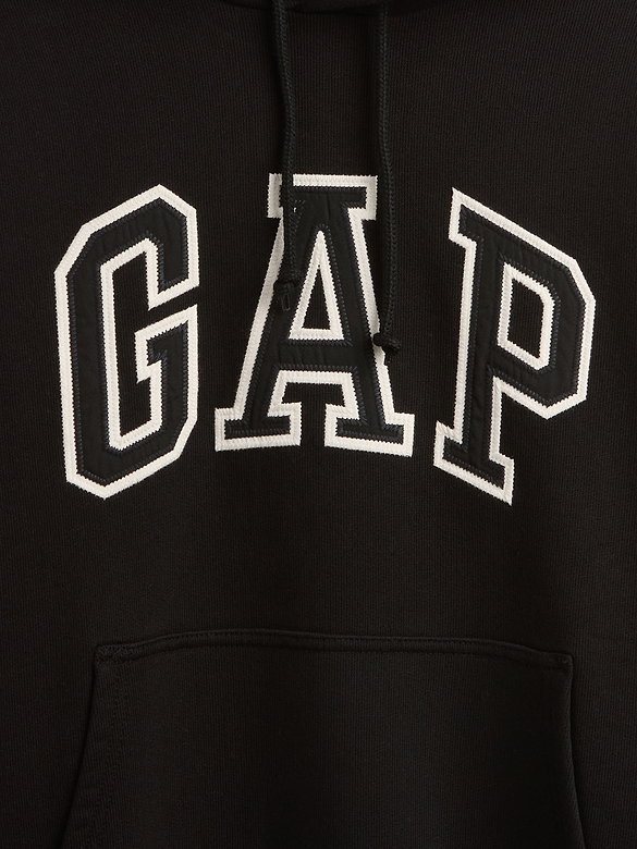 Adult Extra Heavyweight French Terry Oversized Logo Hoodie