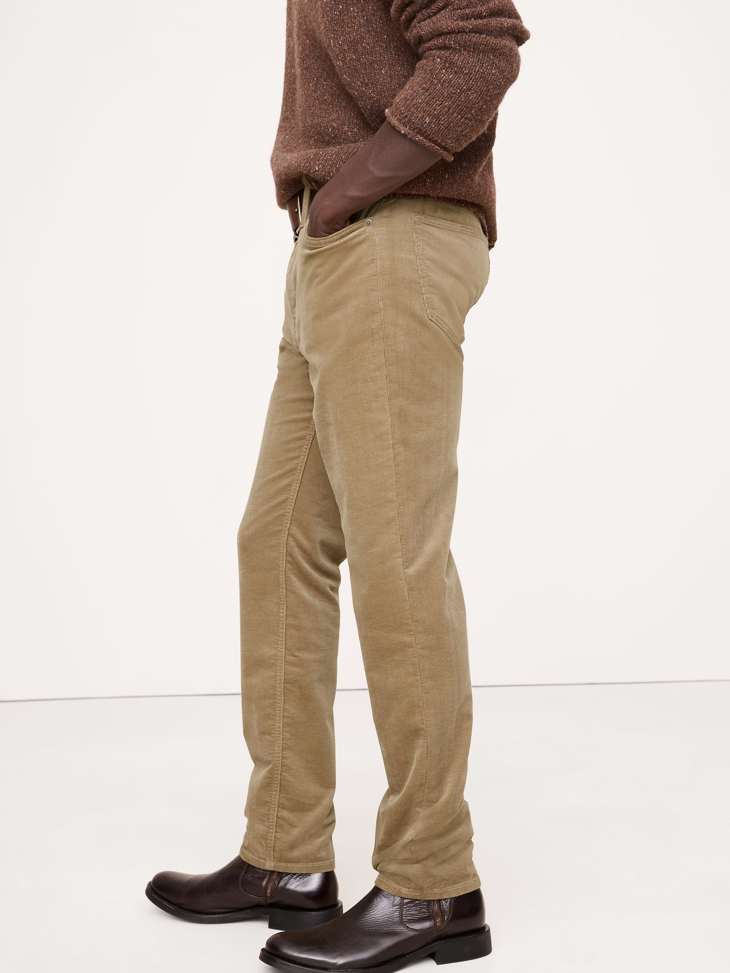 Image number 6 showing, Slim Stretch-Corduroy Traveler Pant