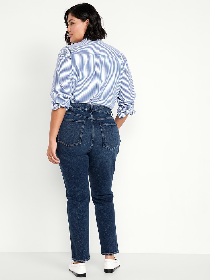 Image number 11 showing, High-Waisted Vintage Slim Jeans