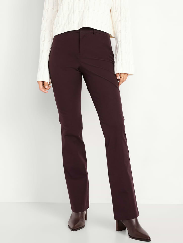 Image number 2 showing, High-Waisted Pixie Flare Pants