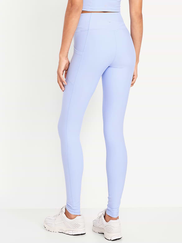 High-Waisted PowerSoft Full-Length Pocket Leggings