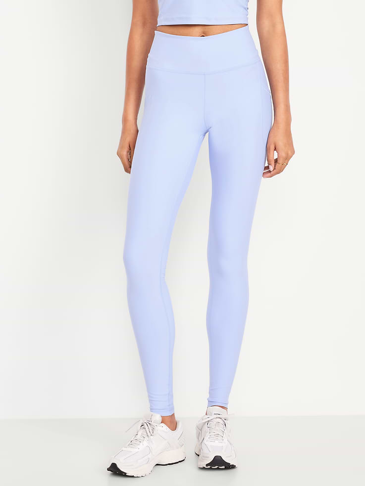 Image number 1 showing, High-Waisted PowerSoft Full-Length Pocket Leggings