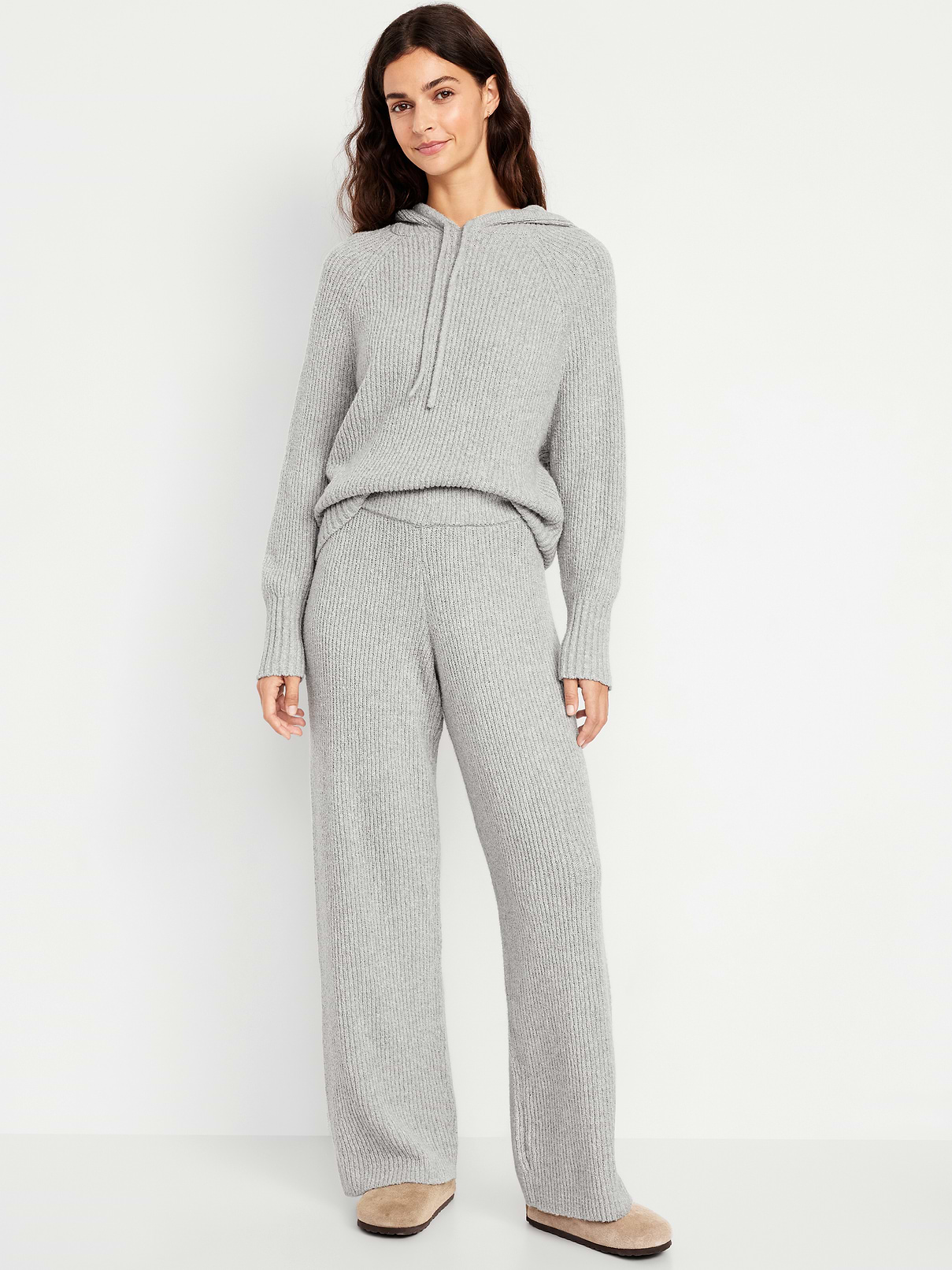 Image number 1 showing, Textured Bouclé Lounge Pants