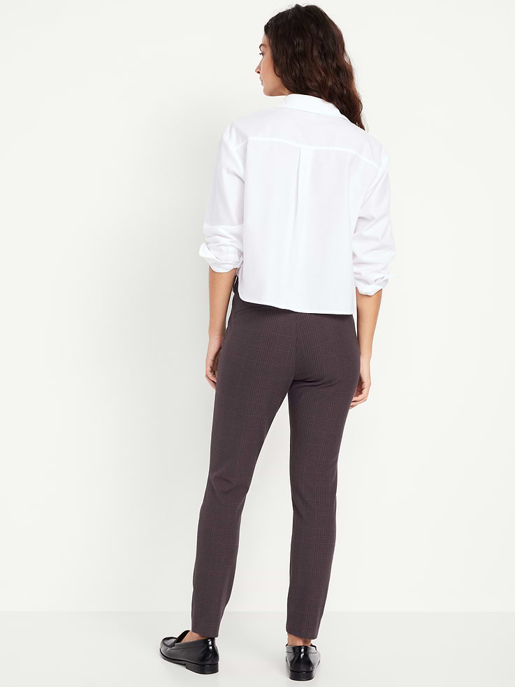 Image number 3 showing, High-Waisted Pixie Skinny Ankle Pants