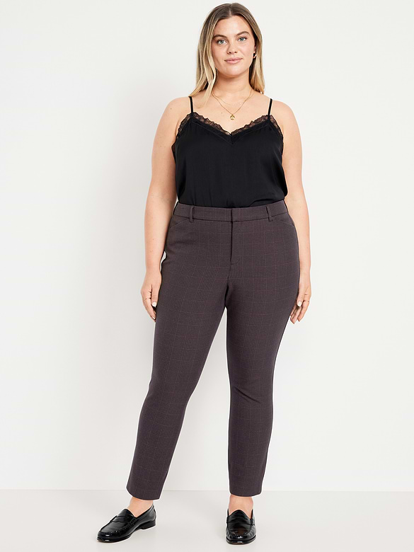 High-Waisted Pixie Skinny Ankle Pants