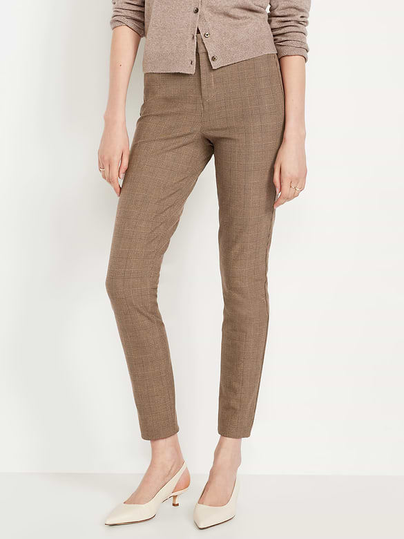 High-Waisted Pixie Skinny Ankle Pants