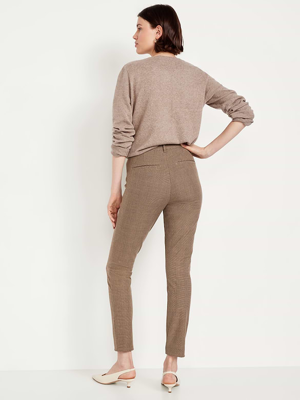 High-Waisted Pixie Skinny Ankle Pants