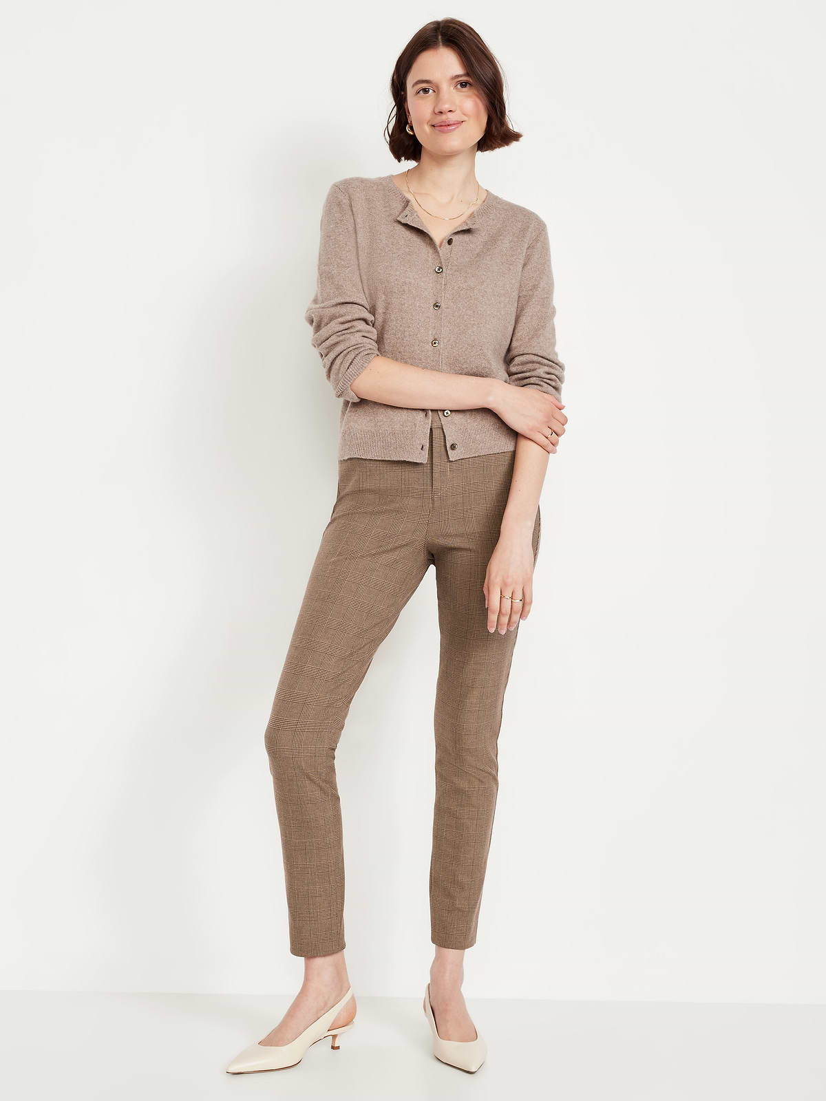 High-Waisted Pixie Skinny Ankle Pants