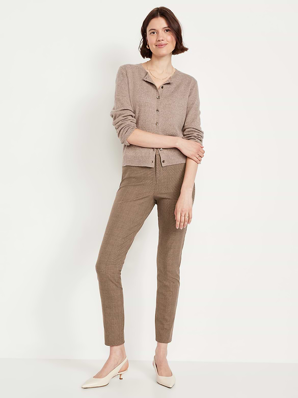 High-Waisted Pixie Skinny Ankle Pants
