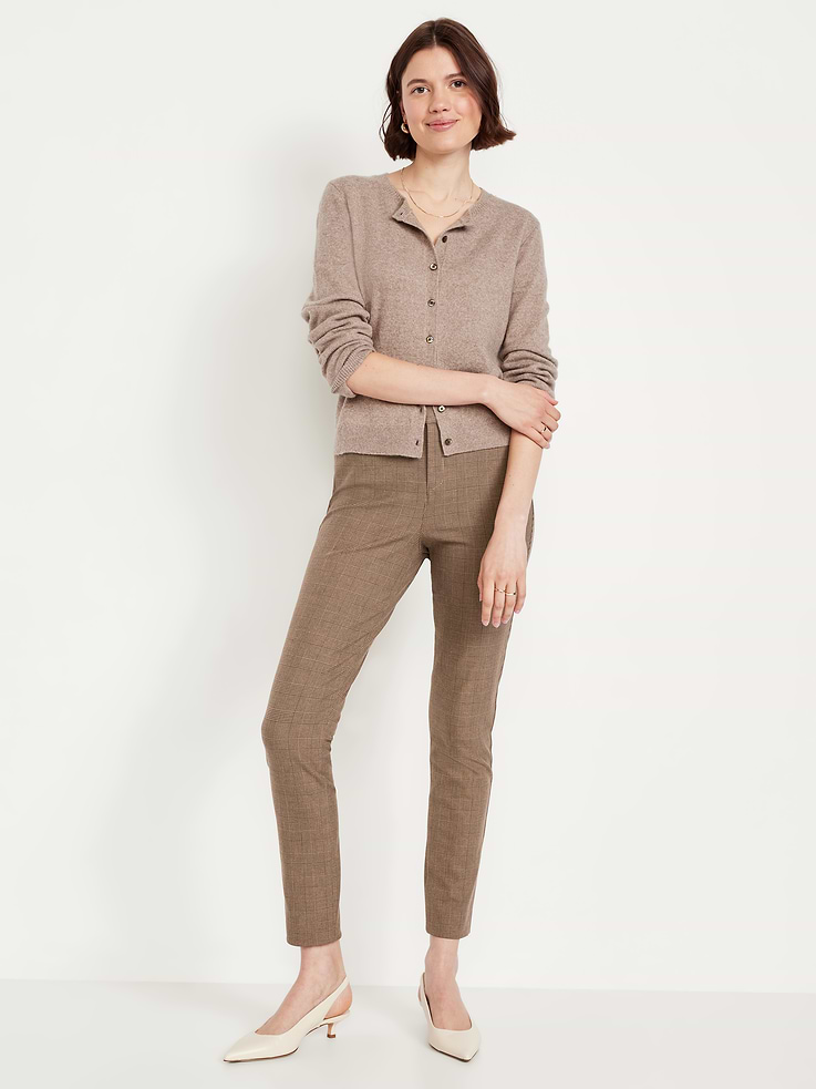Image number 1 showing, High-Waisted Pixie Skinny Ankle Pants