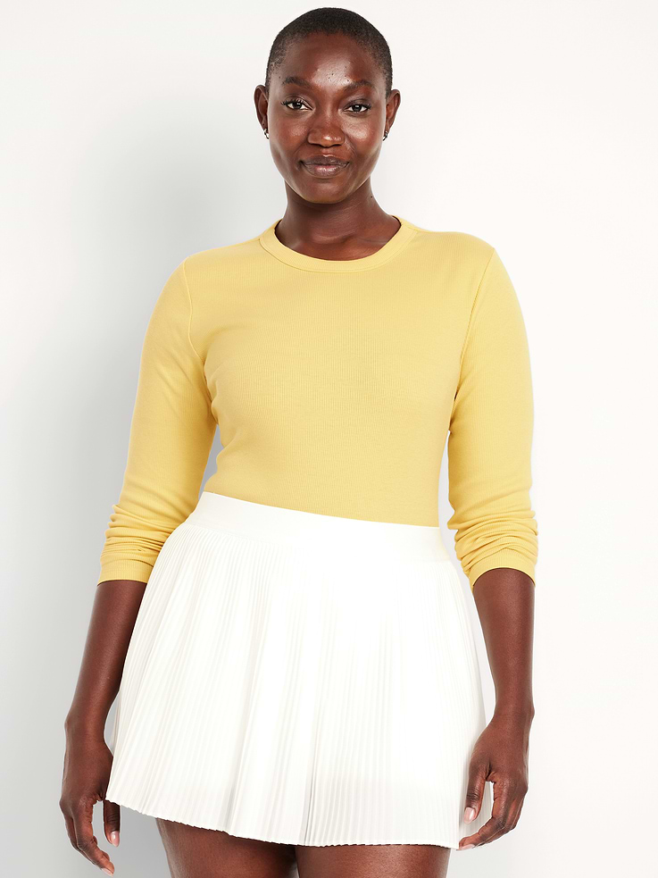Image number 4 showing, Snug Long-Sleeve Crew-Neck T-Shirt