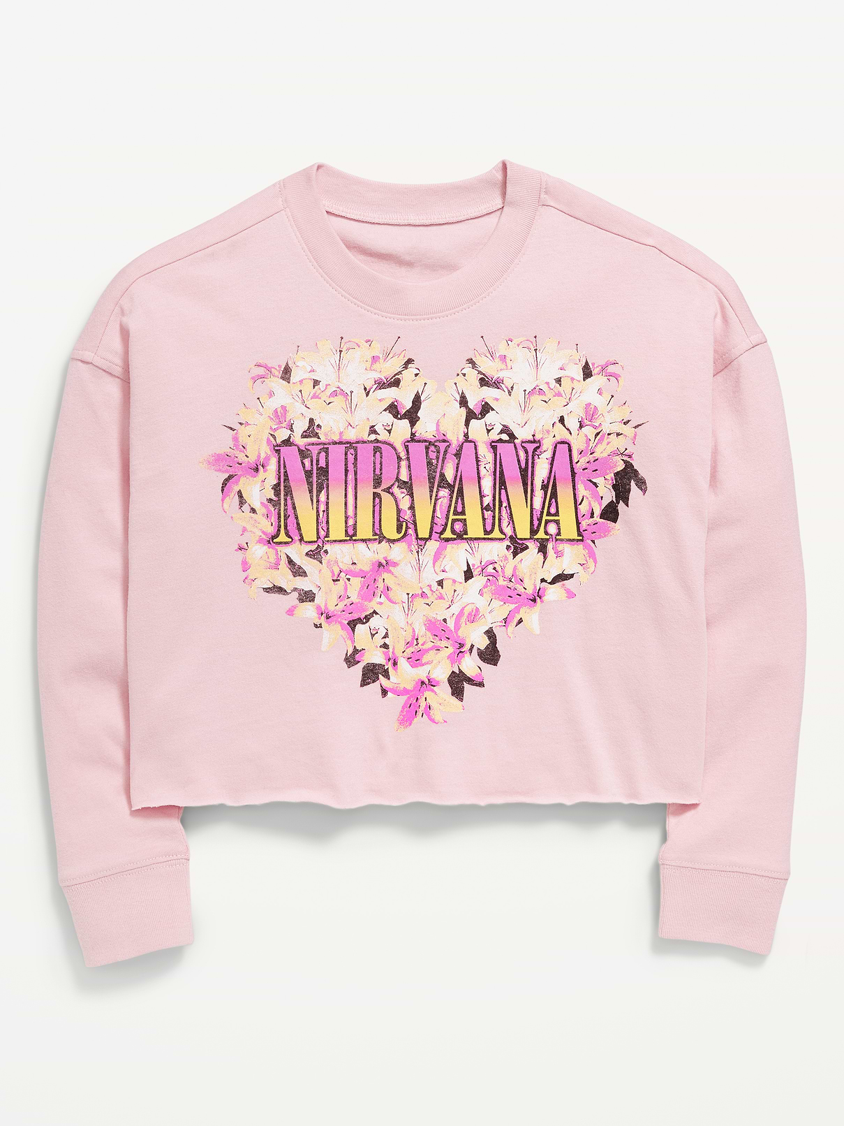 L'image numéro 1 présente T-shirt court à manches longues Nirvana™ pour fille