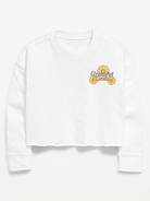 Image number 1 showing, Grateful Dead™ Long-Sleeve Cropped T-Shirt for Girls