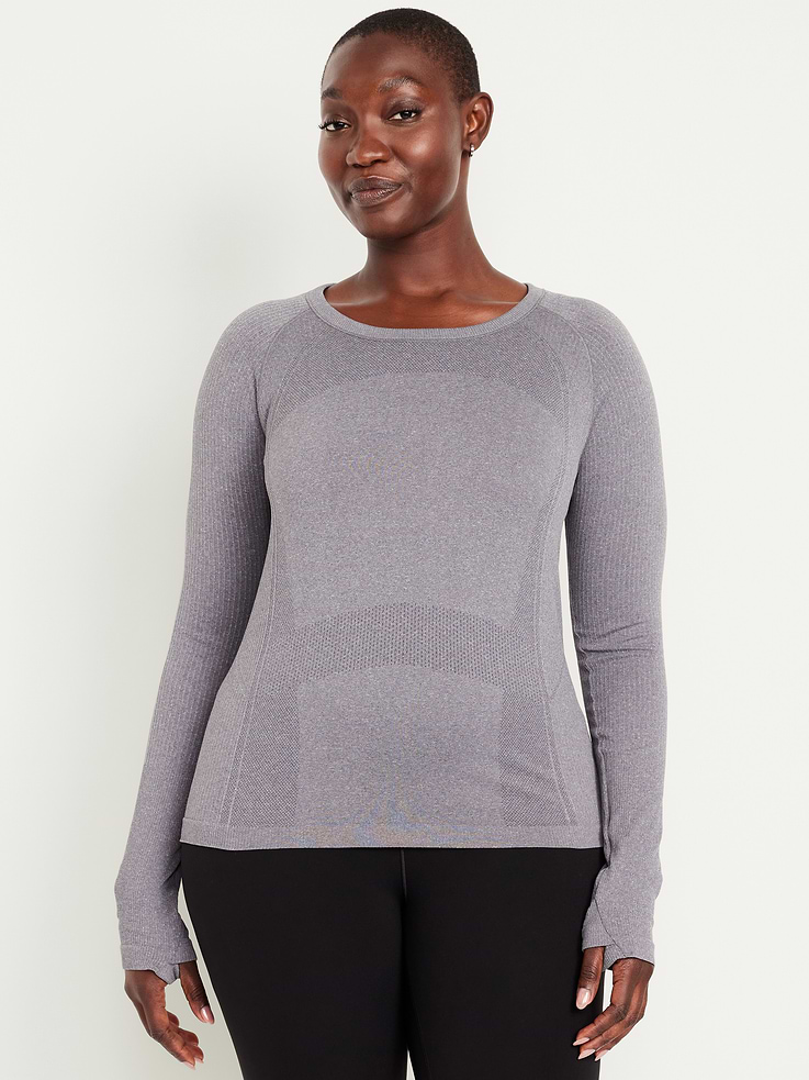 Image number 5 showing, Fluid Seamless Fitted Top