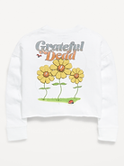 Image number 2 showing, Grateful Dead™ Long-Sleeve Cropped T-Shirt for Girls