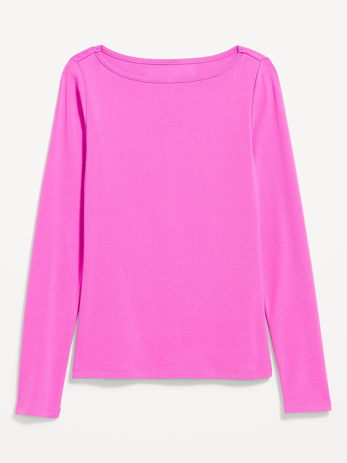 Snug Long-Sleeve Boatneck T-Shirt | Old Navy