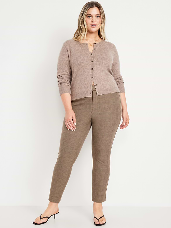High-Waisted Pixie Skinny Ankle Pants