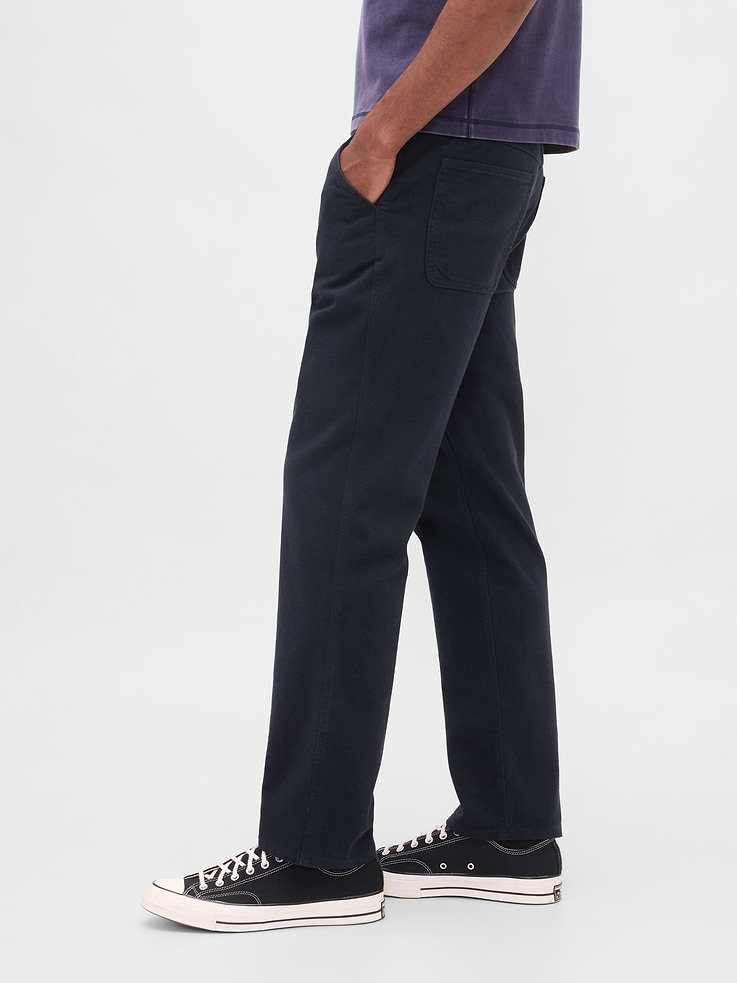 Image number 3 showing, Relaxed Straight Utility Khakis