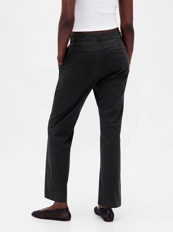 Image number 4 showing, Mid Rise Khakis