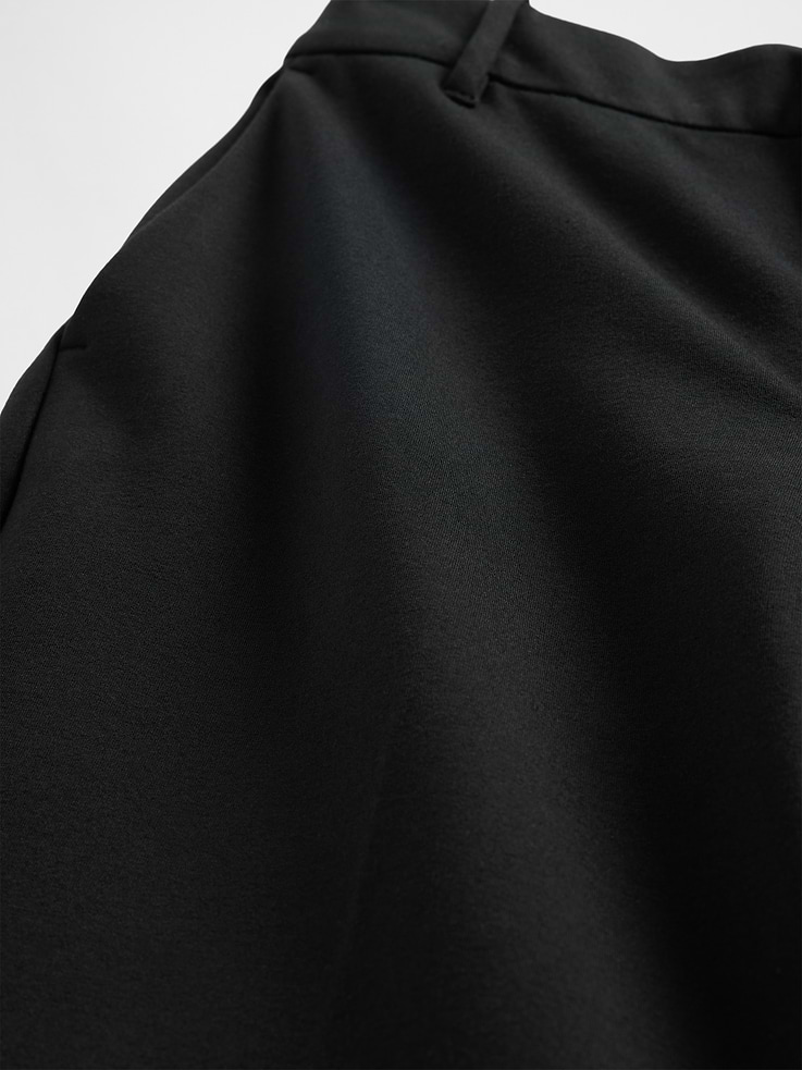 Image number 8 showing, High Rise Double Knit Wide-Leg Pants