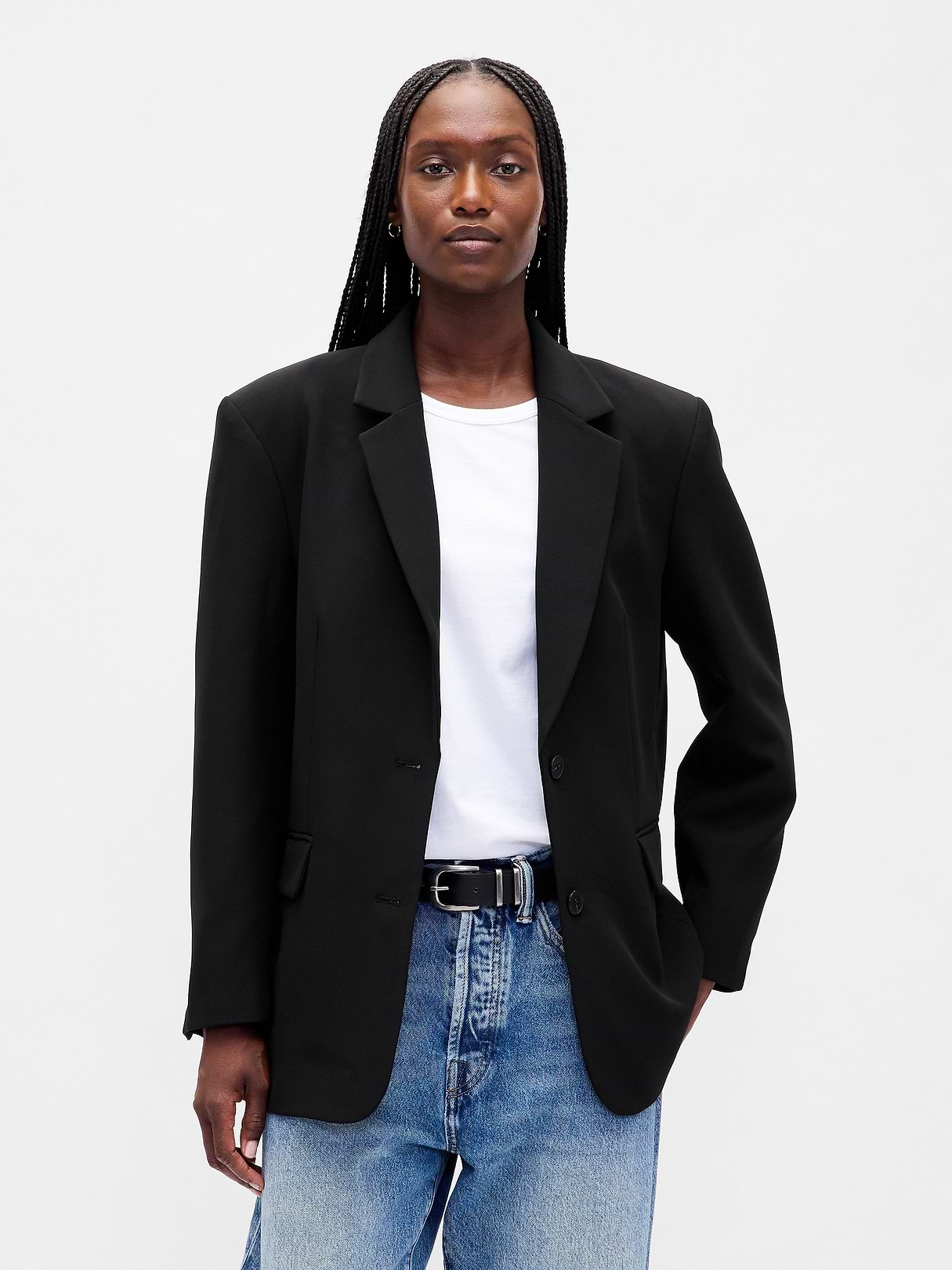 BiStretch Oversized Blazer | Gap