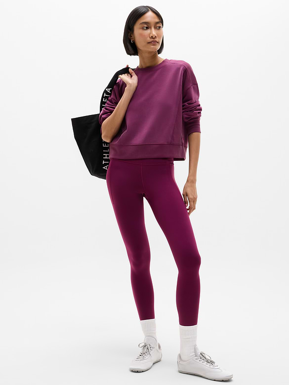 Seasoft Rib Crewneck Sweatshirt