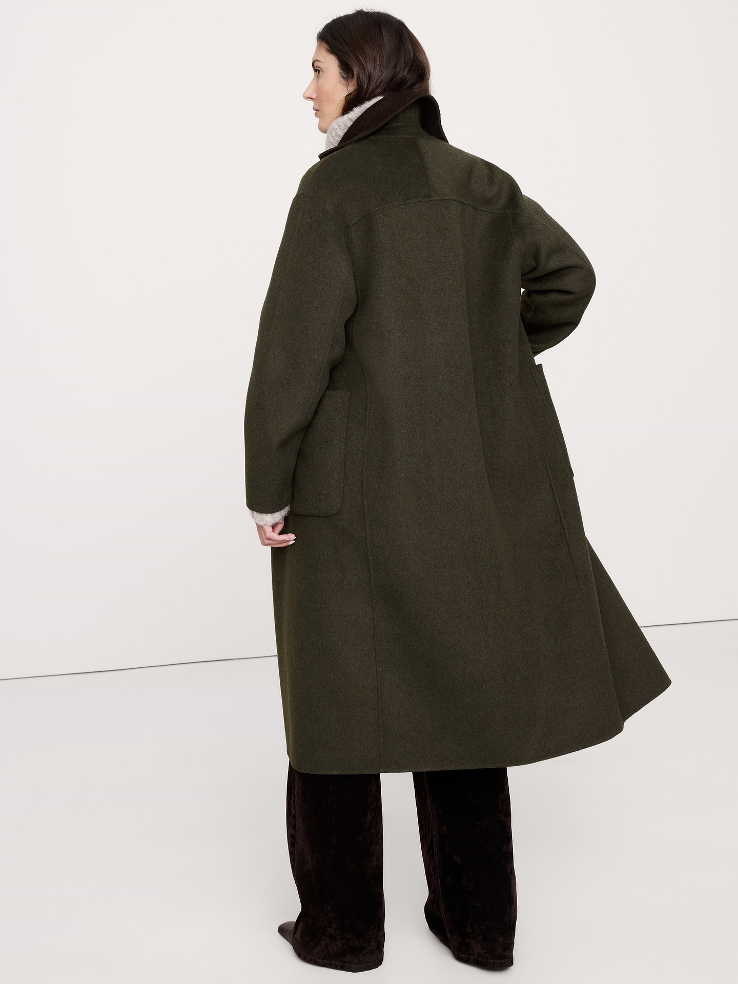 Image number 3 showing, Double-Faced Top Coat