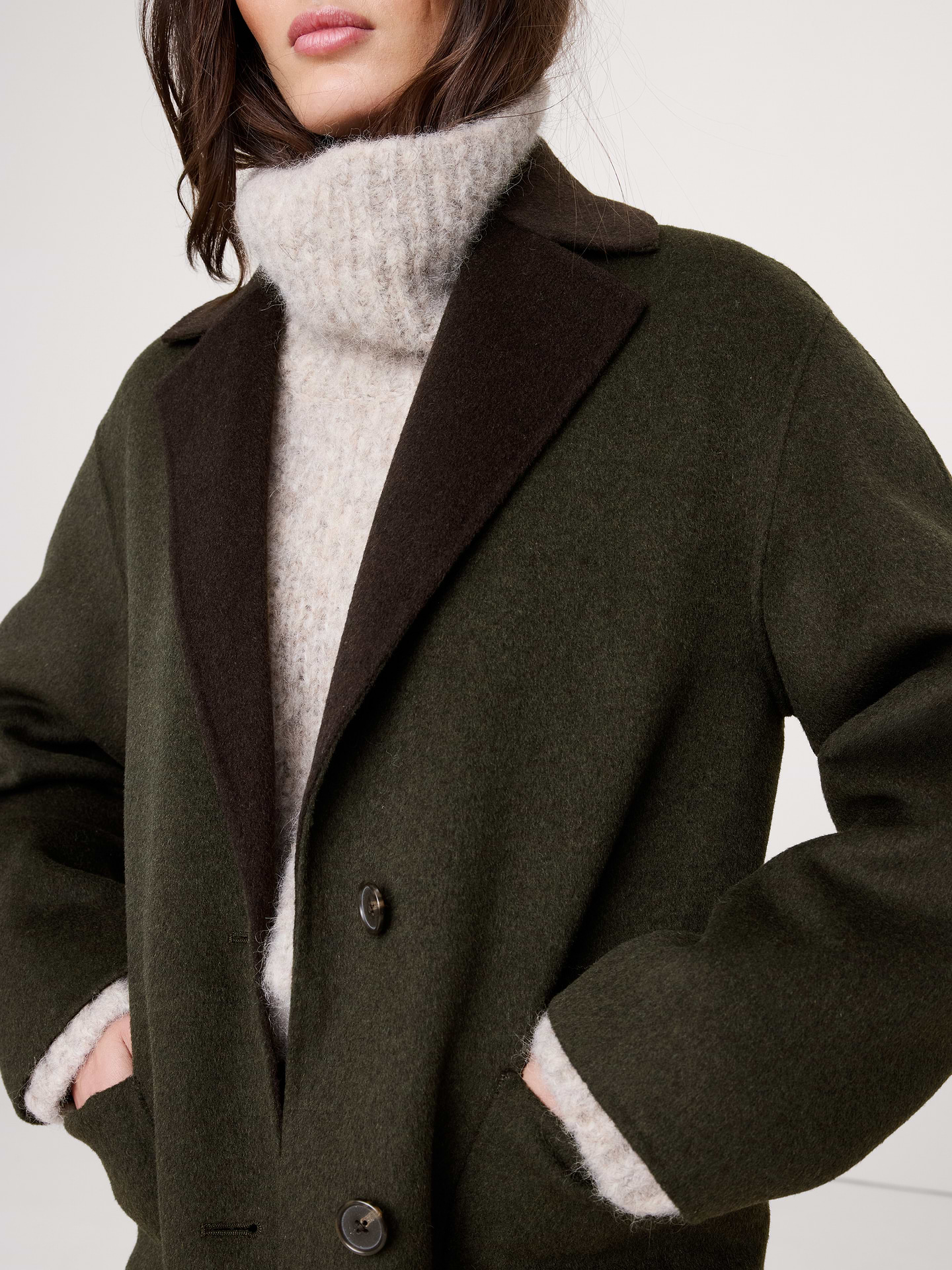Image number 4 showing, Double-Faced Top Coat
