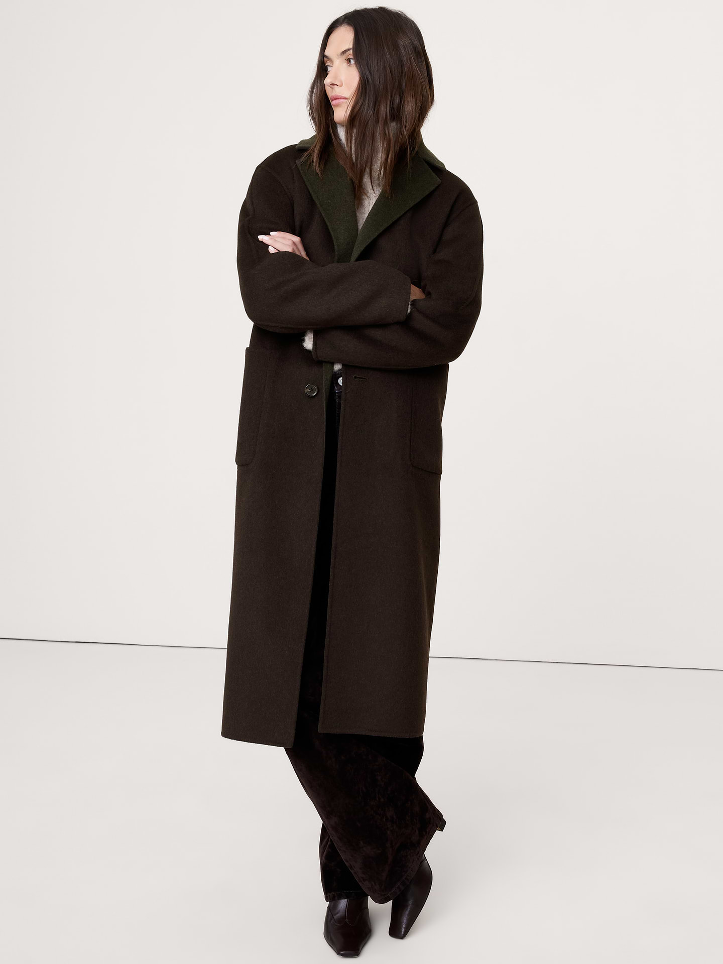 Image number 8 showing, Double-Faced Top Coat