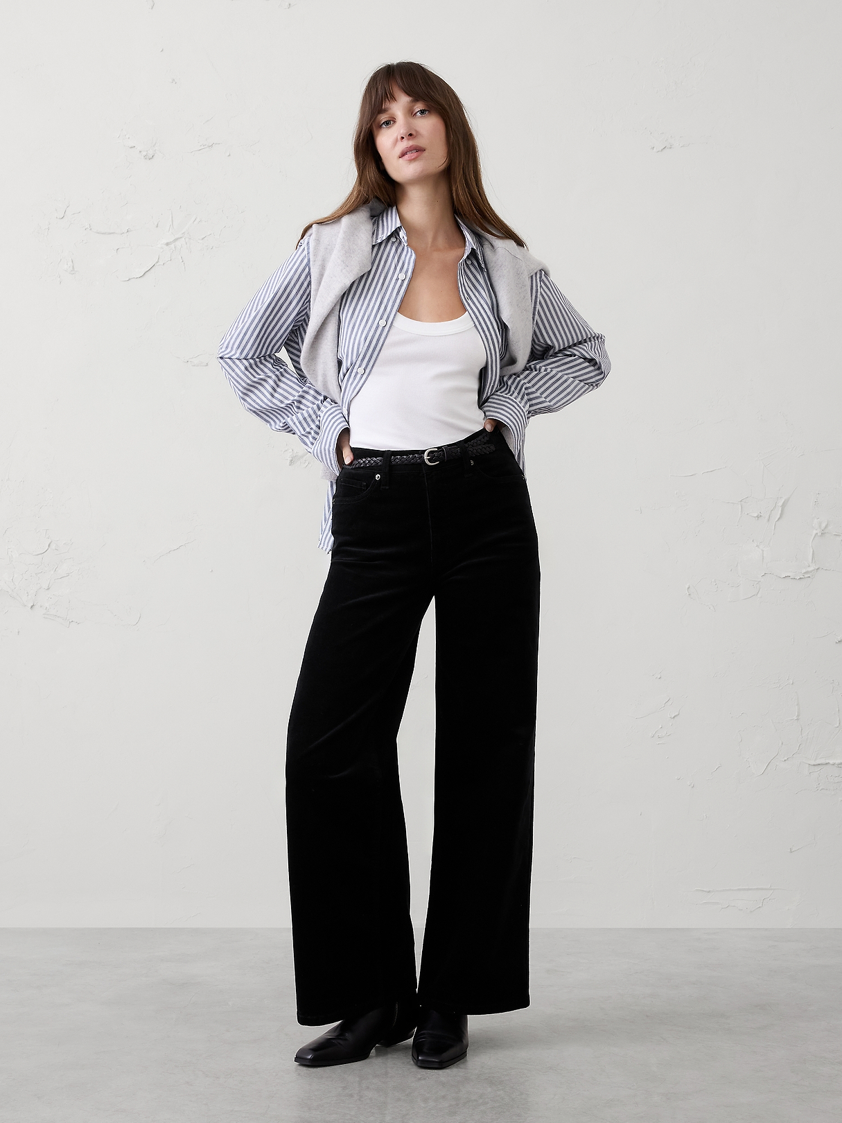パンツ 80s banana republic wide corduroy pants Wide-Leg High-Rise Corduroy Pant | Banana Republic Factory