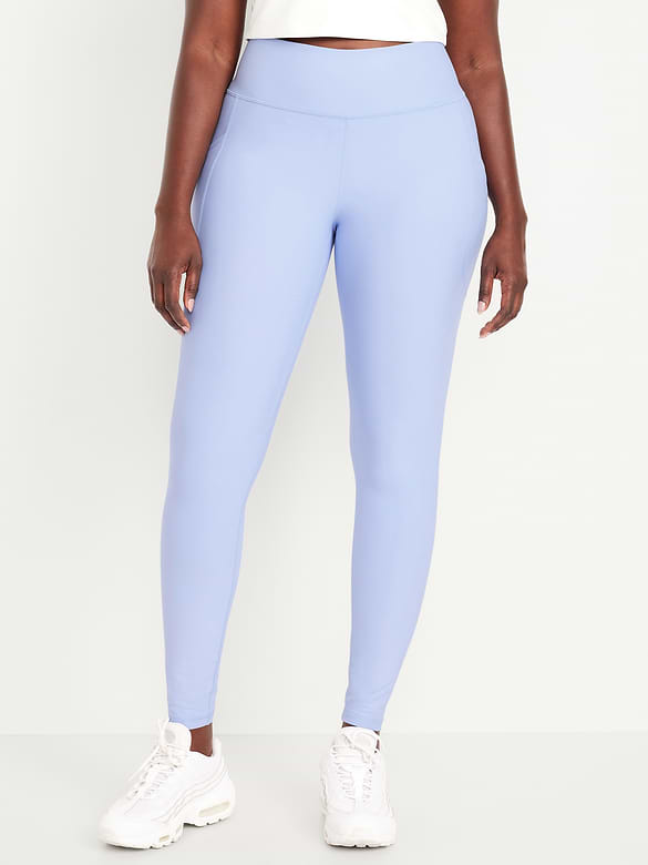 High-Waisted PowerSoft Full-Length Pocket Leggings