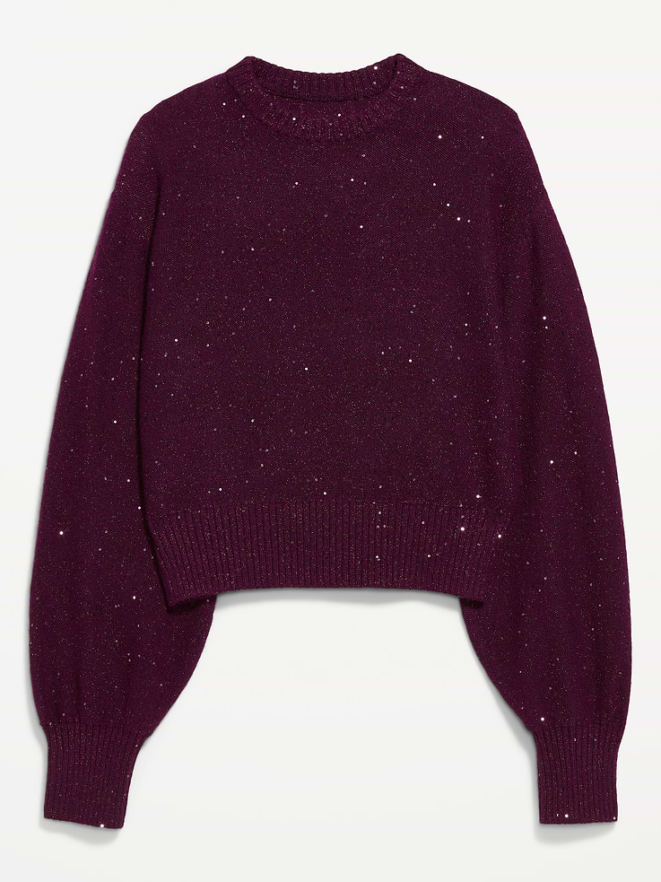 Image number 5 showing, SoSoft Crew-Neck Sequin Sweater