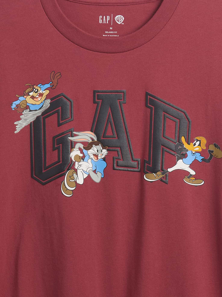 Image number 4 showing, WB™ Looney Tunes Relaxed Gap Logo T-Shirt