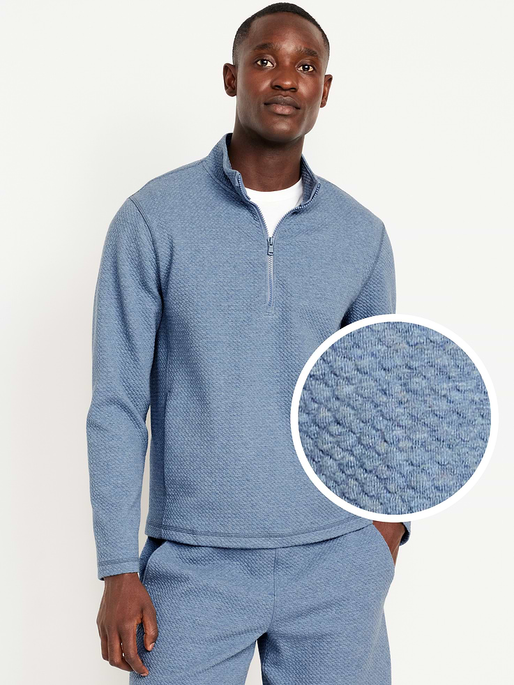Image number 1 showing, Recharge Fleece Quarter-Zip Pullover