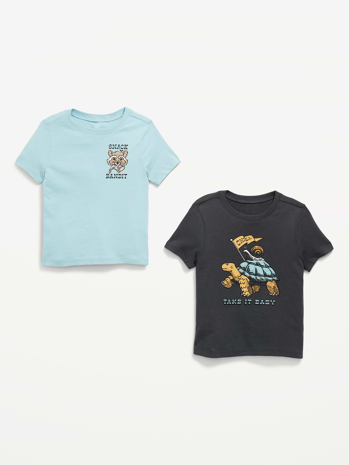 Image number 3 showing, Unisex Short-Sleeve Graphic 2-Pack T-Shirt for Toddler