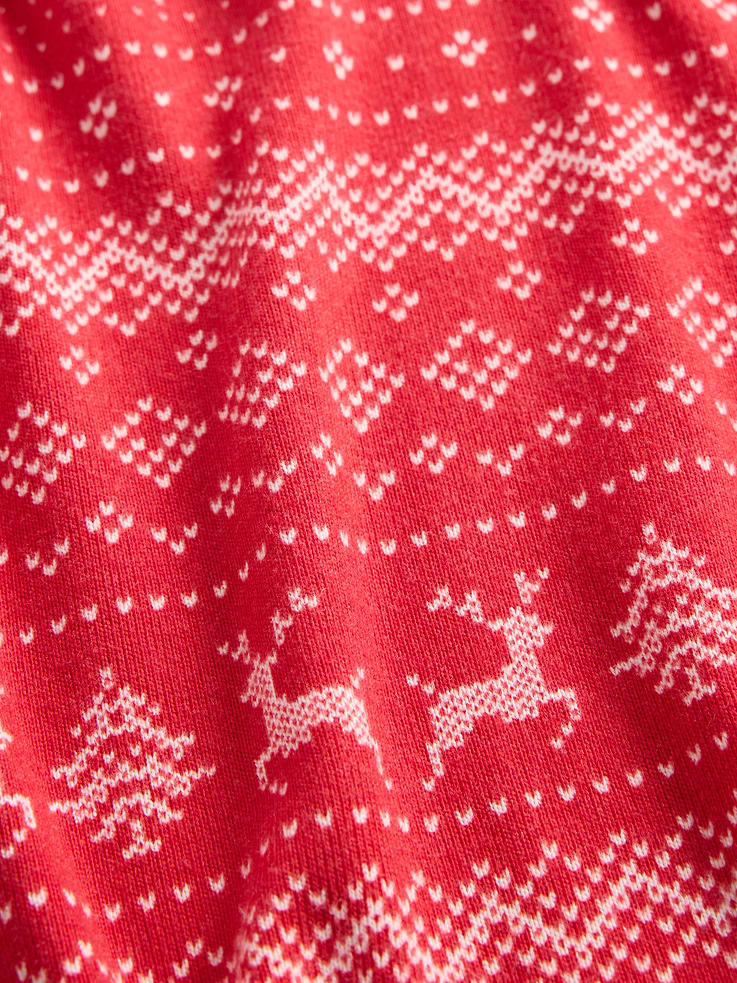 L'image numéro 2 présente Pyjama à motif jacquard