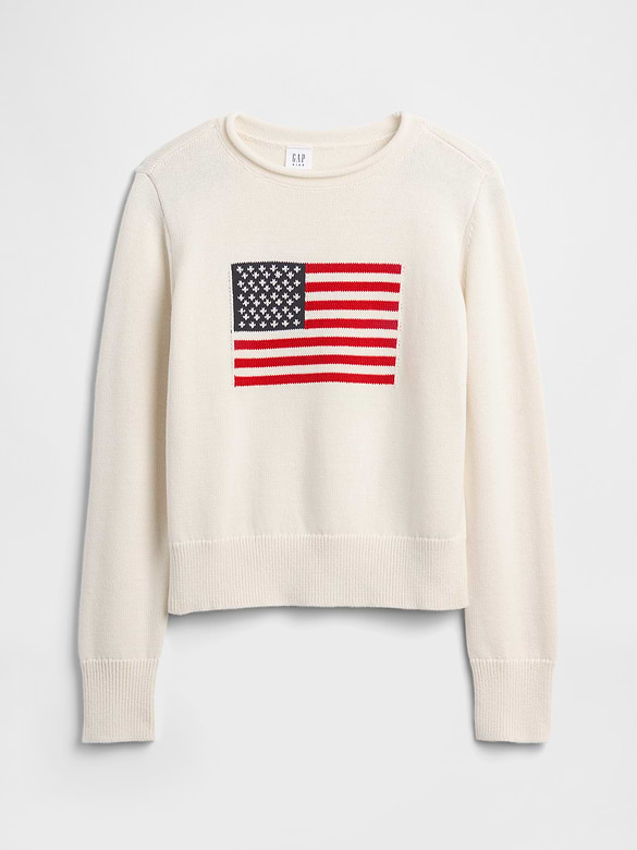 Kids Relaxed Rollneck Intarsia Sweater