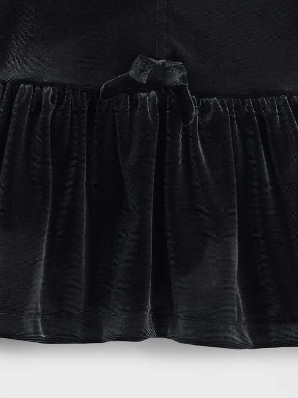 Baby & Toddler Velour Bow Top