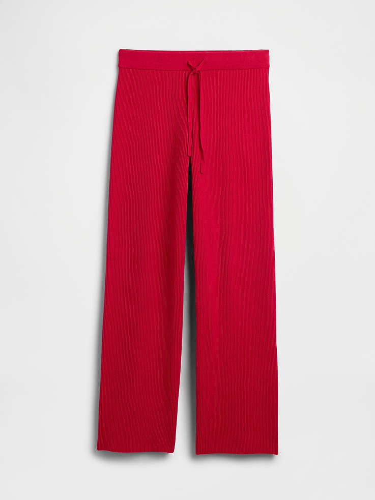Image number 7 showing, CashSoft Relaxed Ribbed Sweater Pants
