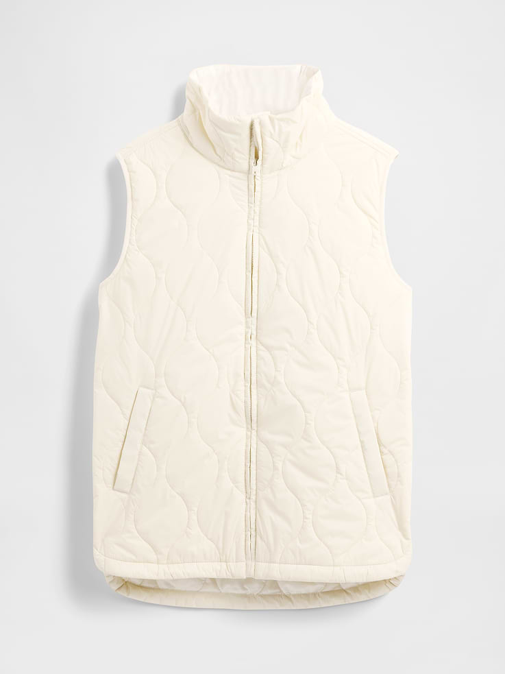 Image number 5 showing, Recycled Lightweight Quilted Puffer Vest